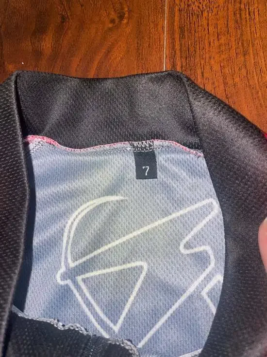 Merida Men's Short Sleeve Cycling Jersey Full Zip MTB Bike Shirt - Black/Red - Picture 8 of 16